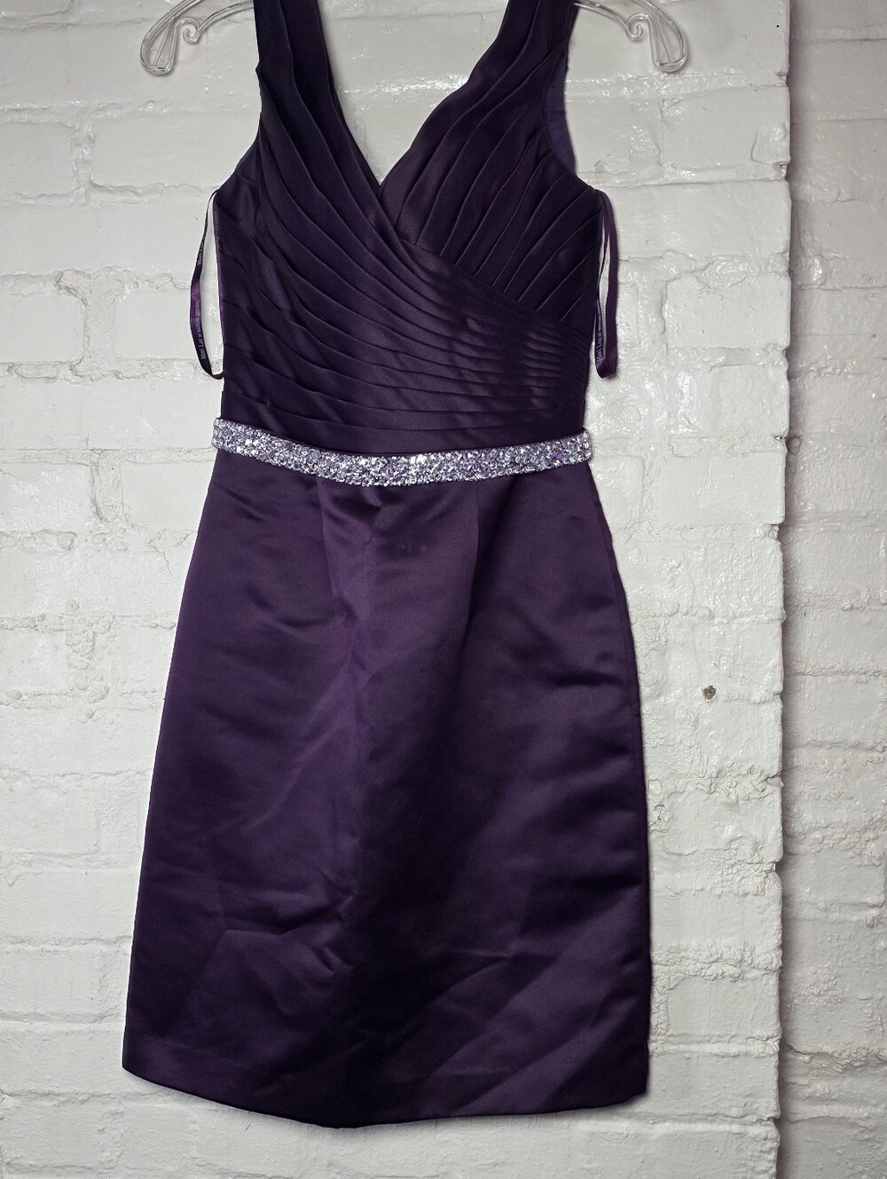 Mori Lee Plum Prom Dress